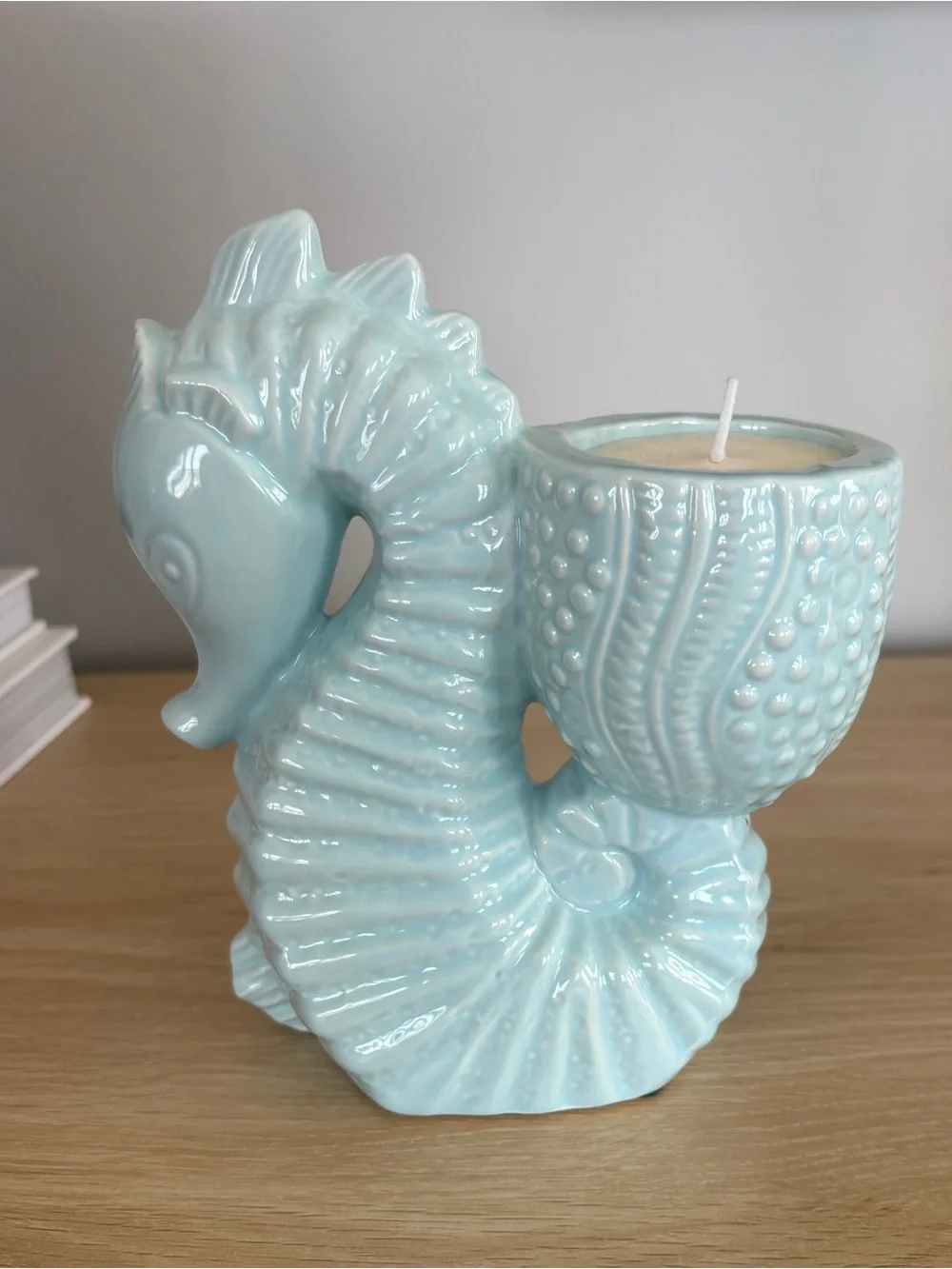 SEAHORSE Ceramic Candle Holder